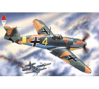 ICM 1/48 MESSERSCHMITT BF 109F-4 WWII GERMAN FIGHTER