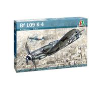 MODELLINO AEREO STATICO ITALERI MASSERSCHMITT BF-109 K4 CACCIA 1936 SCALA 1/48