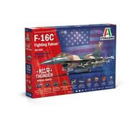 ITALERI 35105 F-16C Fighting Falcon - War Thunder, Model Kit/Modello in plastica da montare, Scala 1:48