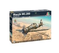 ITALERI Macchi MC.200 Serie XXI-XXIII Model Kit, Modello in Plastica da Montare.