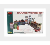 1:48 MINIART Accessories Garage Workshop Kit MA49011