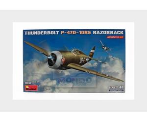 1:48 MINIART Dragon Wings P-47D-10Re Razorback Thunderbolt 1942 Kit MA48030