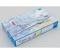 C-48 C Skytrain Transport Aircraft 1:48 Plastic Model Kit TRUMPETER