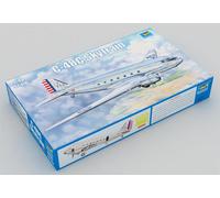 C-48 C Skytrain Transport Aircraft 1:48 Plastic Model Kit TRUMPETER