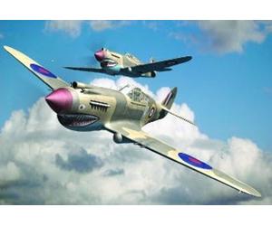 1:48 TRUMPETER KIT Curtis P-40 B Warhawk TR02807