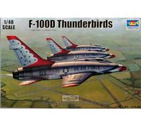 1:48 TRUMPETER KIT F-100 D Thunderbirds Livery TR02822