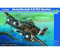 TRUMPETER 1/48 SAVOIA MARCHETTI SM-79 II SPARVIERO