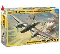 Zvezda Kit modellino Petlyakov Pe-2 1:48 Bombardiere in picchiata sovietico Z4809