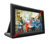 1. 4FT 16FT 20FT. Schermo gonfiabile dello schermo del proiettore all aperto film con il sacchetto di trasporto for gli eventi campeggio teatro domestico Teatro en casa escolar(14feet set)