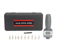1/4in Drive Torsion Screwdriver Set LCD Display Quick Release 0.4 to 2Nm Torsion Wrench Set with Bits for Professional Mechanics and DIY Enthusiasts