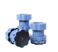 1/4Pc Tappetino for piedini for lavatrice, altezza regolabile, antiscivolo, rialzo, impedisce lo spostamento dei mobili, smorzatori for piedini(16pcs)