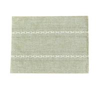 1/4pcs Cotton Linen Placemats Party Fete Place Mats For Kitchen Table and Heat Resistant-Sage Green per Cucina Domestica Ristoranti e Hotel(8PC-32x42cm)