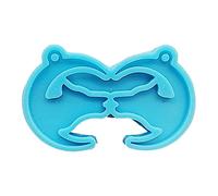 1/4Pcs Luna per Fishtail Lupo Orecchino Resina Epossidica Stampo Eardrop Pendente Collana Portachiavi Ciondolo Silicone Gioielli Fare Strumenti Casting Stampi Resina Silicone Grande Piramide
