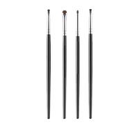 1/4Pcs Piccolo Angolo Preciso Dettaglio Pennello Ombretto Morbido Capelli di Cavallo Palpebra Evidenziatore Bachi Da Seta Trucco Sdraiato Make Pennelli