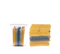 1/4W five color ring resistor, 1% precision metal film resistor package, 30 common resistance values, 10 each, a total of 300pcs BIANMTSW