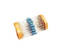 1/4W resistor set diy electron kit,0.25W Metal film Resistors set Car repair resistor 2 ohm 2.2 ohm 2.4 ohm 2.7 ohm 3 ohm BIANMTSW(100R -100pcs)