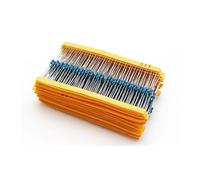 1/4W resistors 0.25W 1% 30 values Metal Film Resistor Kit 10R-1M DIY colored ring Resistor Pack CZAOINCU(300pcs)