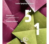 ショスタコーヴィチ : 交響曲第1&5番 / ジャナンドレア・ノセダ、ロンドン交響楽団 (Schostakovich : Symphony no.1&5 / Gianandrea Noseda & London Symphony Orchestra) [2SACD Hybrid] [日本語帯・解説付] [Import]