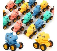 1/5/10/20/48 pezzi Set di giocattoli auto dinosauro, adatto per bambini e bambini piccoli, regalo di Natale, auto da corsa in miniatura in confezione multipla, gadget per feste, riempitivo per piñata,