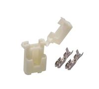 1/5/10/20/50 Imposta scatola fusibili bianca automobilistica a 2 pin con terminale femmina for accessori lampada BX2016(5 sets)