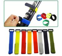 1/5/10/20 Pezzi Cinghia Per Legare Canne Da Pesca - Fissaggio Con Gancio E Anello Per Attrezzi Da Pesca (con Consegna Casuale Del Colore) 1 pz,5 pezzi (colori spediti in modo casuale),10 pezzi (colori