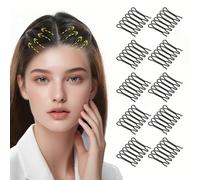 1/5/10/20 pezzi Fermagli per capelli a forma di U, Pettini invisibili per lo styling, Mini strumenti di supporto per la frangia, Fermagli decorativi per capelli rotti, Fermagli superiori, Pettini invi