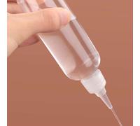 1/5/10 pezzi Boccetta dosatrice in plastica vuota, boccetta da risciacquo, contenitore di imballaggio di liquidi, capacità di 30ml/50ml/60ml/100ml/120ml, essenziale per l'imballaggio di cosmetici, sal