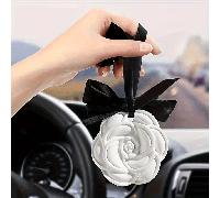 1/5/10 pezzi Cera profumata alla Gelsomino, Deodorante per auto/armadio/cassetti/stanza a forma di Camelia, Profumatore duraturo per armadi, Incenso per camera da letto, Diffusore per auto femminile (