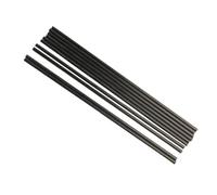 1/5/10 pezzi da 1 mm a 18 di diametro. Asta tonda in fibra carbonio for aeromodelli, asta solida in for aquiloni(5x250mm 5pcs)