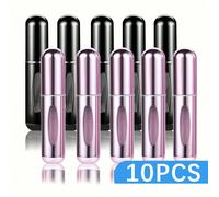 1/5/10 pezzi, Flacone spray ricaricabile da 5ml per profumo, Bottiglia da viaggio portatile per profumo, Vaporizzatore per profumo, Mini provetta campione di profumo Alluminio
