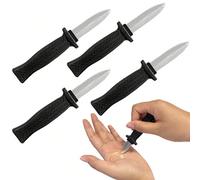 1/5/10 pezzi Mini coltello retrattile giocattolo, coltello finto scomparente, gadget scherzo, accessorio per scherzi, coltello magico in plastica, regali per feste di compleanno, riempitivo per sacche