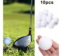 1/5/10 pezzi Palline da golf in plastica bianca cava da 41mm, palline da allenamento per interni, giocattoli per animali domestici, adatte per abbigliamento da palestra, leggings 5 pezzi,10 pezzi,1 pz