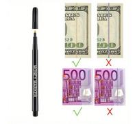 1/5/10 pezzi Penna rilevatore di banconote portatile e mini, utilizzata per verificare l'autenticità delle banconote di più paesi, essenziale per la stagione di ritorno a scuola stile-1,stile-10,stile