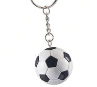 1/5/10 pezzi Portachiavi a forma di pallone da calcio, Portachiavi a forma di pallone da calcio per la Coppa del Mondo, Decorazione per feste a tema calcio, Mini portachiavi a forma di pallone da calc