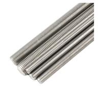 1/5/10 Pz M2 .5 M3 M4 M5 M6 In Acciaio Inox 304 Filettatura Completa Asta Vite Bullone Senza Testa Filettato prigioniero(10pcs,M6x400)