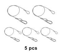 1/5/10Pcs 26.4"Cavo Sicurezza Sicurezza Filo Acciaio Per Palcoscenico Par Luce`