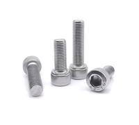 1/5/10pcs filettatura fine M3 M4 M5 M6 M8 M10 M12 DIN912 304 A2-70 acciaio inossidabile esagono incassato vite a testa cilindrica(20mm,10pcs M6 pitch 0.75)