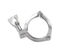 1.5" 2" 2.5" 3" 3.5" 304 Stainless Three Section Sanitary Tri-Clamp Fitting For Homebrew Beer,4Inch x K119