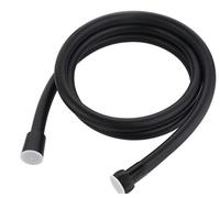 1,5/2/3 m Black PVC Shower Hose - High Pressure Flexible Water Pipe, Anti ink & Leak-proof Bathroom Tube with G1/2 Universal Fit for Shower & Bidet (White,150 cm)