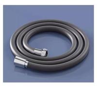 1,5/2/3 m Extra Long Silicone Shower Pantaloni - Ultra Soft Flessibile & Anti Winding Pipe, High Pressure Powerful Shower Tube with G1/2 Universal Leak-proof Fit (bianco, 1,5 m)