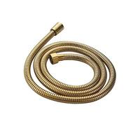 1.5/2/3M Black Silver Flexible Shower Hose Stainless Steel Plumbing Pipe Tube For Bathroom Accessories GI/2 Universal Hose(Gold,2M)