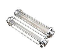 1.5 "2" Tri Clamp Clover Sanitay Flow Sight Glass Diottria Fit 19/25/32/38/51mm diametro esterno del tubo SUS 304 raccordo in acciaio inossidabile Homebrew(25mm x Ferrule 50.5)