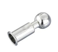 1.5" 2" Tri Clamp Fitting SUS304 316L Stainless Steel 360 Degree Rotary Spray Cleaning Ball For CIP Tank Beer(316,64mm)