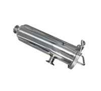 1.5" & 2" Tri Clamp Right-Angle Filter - SS304 Sanitary Wedge Filter for Wort Straining, Homebrew & Food Processing(400mesh,1 inch)