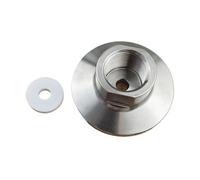 1.5" & 2" Tri Clamp To M14x1.5 / M20x1.5 Female Adapter - 304 Stainless Steel Sanitary Fitting For Pressure Gauge, Homebrew Beer, Wine(TC 64mm,M20 X 1.5)