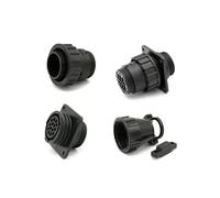 1/5/20/50 set 4P/9P/14Pin AMP/TE tipo SMEMA SMT connettore segnale apparecchiatura spina aviazione 182645 182919 182647 182649 206043(4p Male Set,50 Sets)