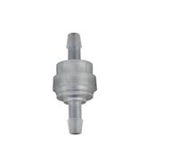 1/5/20 pezzi 5/6/7 mm valvola di ritegno in linea unidirezionale for gas, aria, liquidi, acqua, fluidi, valvola for acquario, tubo morbido, valvola unidirezionale(7mm,5pcs)