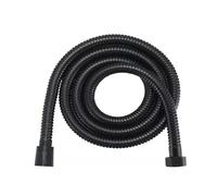 1.5/2M Nero/Argento Flessibile Doccia Flessibile In Acciaio Inox Lungo Bagno Doccia Acqua Tubo di Estensione Idraulico Accessori Da Bagno(Shower head silver)