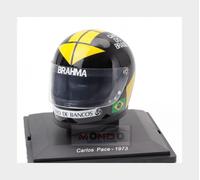 1:5 EDICOLA Helmet Casco Carlos Pace 312Pb Team Sefac Spa Ferrari 1973 HELFE69