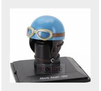 1:5 EDICOLA Helmet F1 Casco Alberto Ascari 500 F2 1953 Light Blue HELFE16